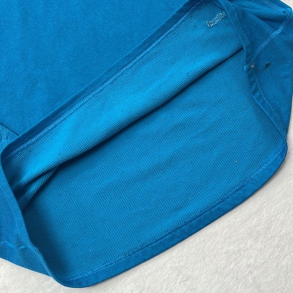 Patagonia Capilene Womens L Performance Baselayer 1/4 Zip Blue Pullover Sweater - Picture 8 of 13